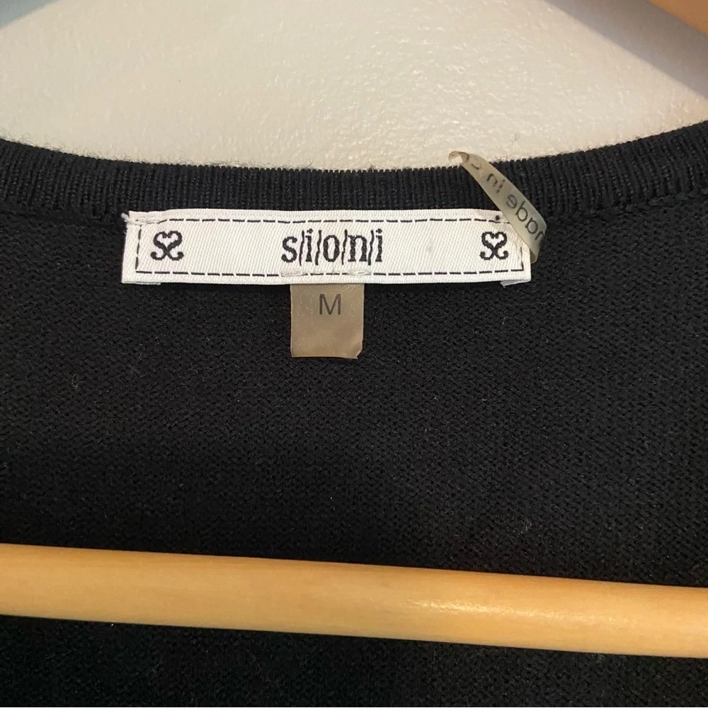 Sioni Black Sleeveless Sheath Mini Dress - Picture 3 of 5